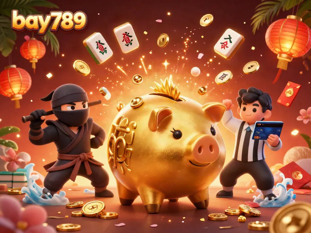 Experience thrilling gambling on bay789 with dynamic characters and vibrant visuals.