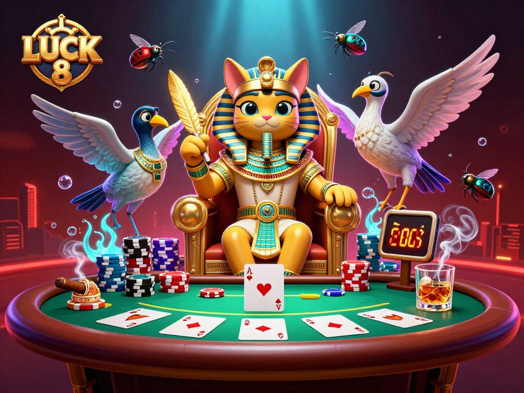 Explore the vibrant world of LUCK 8 with a thrilling casino atmosphere and rich visuals.