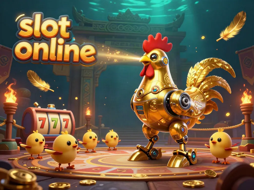 Engage with immersive slot online gameplay featuring futuristic designs and dynamic elements.